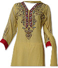 Yellow Chiffon Suit 