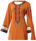 Orange/Maroon Georgette Suit  - Indian Dress