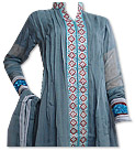 Grey Chiffon Suit - Indian Semi Party Dress