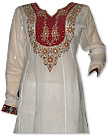 White Georgette Suit - Indian Semi Party Dress