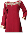 Red Georgette Suit - Indian Semi Party Dress