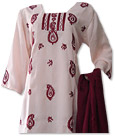 Ivory Georgette Suit - Pakistani Casual Clothes