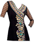 Black Chiffon Suit- Indian Semi Party Dress