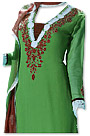 Green Georgette Suit - Pakistani Casual Clothes