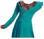 Sea Green Georgette Suit- Indian Semi Party Dress