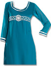 Turquoise Georgette Suit- Indian Dress