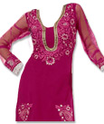 Magenta Chiffon Suit- Indian Dress