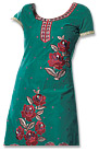Teal/Brown Georgette Suit - Pakistani Casual Dress