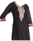 Black/Red Georgette Suit- Indian Dress