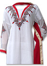 White Chiffon Suit - Indian Dress