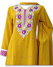 Mustard Georgette Suit- Indian Semi Party Dress