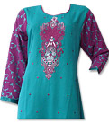 Green/Magenta Georgette Suit- Indian Dress