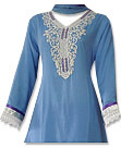 Light Blue Georgette Suit - Indian Semi Party Dress