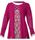 Hot Pink Georgette Suit - Indian Dress