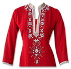 Red Georgette Kurti