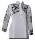 White Georgette Kurti