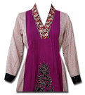 Lilac/Purple Georgette Kurti