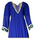 Royal Blue Georgette Suit- Indian Dress