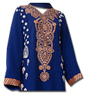 Blue Georgette Suit