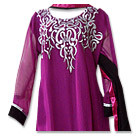 Magenta Chiffon Suit - Indian Dress
