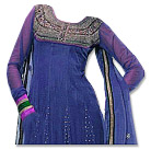 Blue Chiffon Suit- Indian Dress