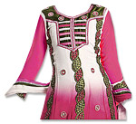 Pink/White Georgette Suit- Indian Dress