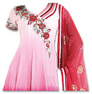 Pink/Red Chiffon Suit- Indian Dress