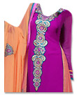 Purple Georgette Suit- Indian Semi Party Dress