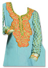 Sky Blue Georgette Suit- Indian Semi Party Dress