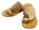 Gents Chappal- Silver- Pakistani Khussa for Men