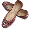Ladies Khussa- Brown- Pakistani Khussa Shoes