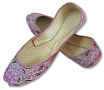 Ladies khussa- Tea Pink- Pakistani Khussa Shoes