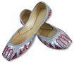 Ladies khussa- Off-white   - Pakistani Khussa Shoes