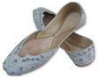 Ladies khussa- Off White - Pakistani Khussa Shoes