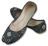 Ladies Khussa- Black- Pakistani Khussa Shoes