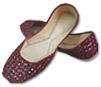 Ladies Khussa- Maroon- Khussa Shoes for Women