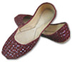 Ladies Khussa- Maroon- Pakistani Khussa Shoes