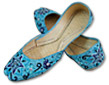 Ladies Khussa- Turquoise- Khussa Shoes for Women