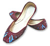 Ladies khussa- Maroon- Khussa Shoes for Women