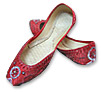 Ladies khussa- Red- Khussa Shoes for Women