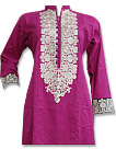 Hot Pink Cotton Shirt- Pakistani Casual Clothes