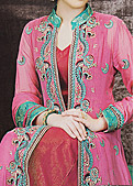 Pink Chiffon Suit- Pakistani Party Wear Dress