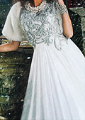 White Chiffon Suit- Pakistani Formal Designer Dress