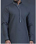 Dark Grey Shalwar Kameez Suit