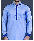 Light Blue Men Shalwar Kameez