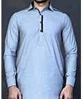 Light Blue Men Shalwar Kameez