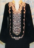 Black Chiffon Suit