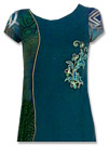 Teal Chiffon Suit- Indian Dress