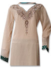 Ivory/Teal Chiffon Suit- Indian Dress