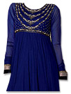 Blue Georgette Suit- Indian Semi Party Dress